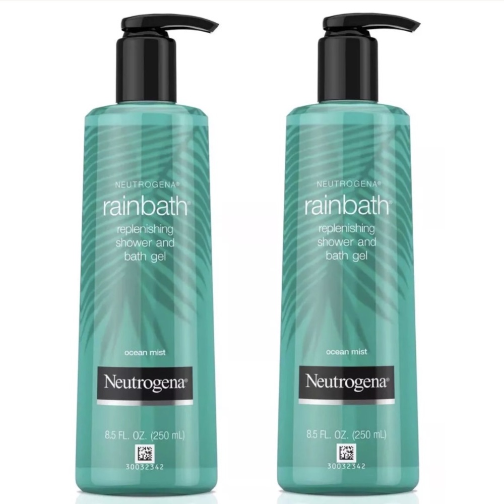 NEW 2 bottles of Neutrogena Rainbath shower gel
